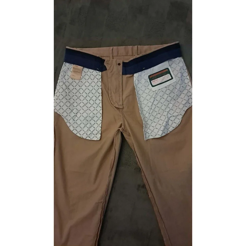Scotch Soda Blake Pleated Chinos Pants Men's 32x30 Brown Trousers
